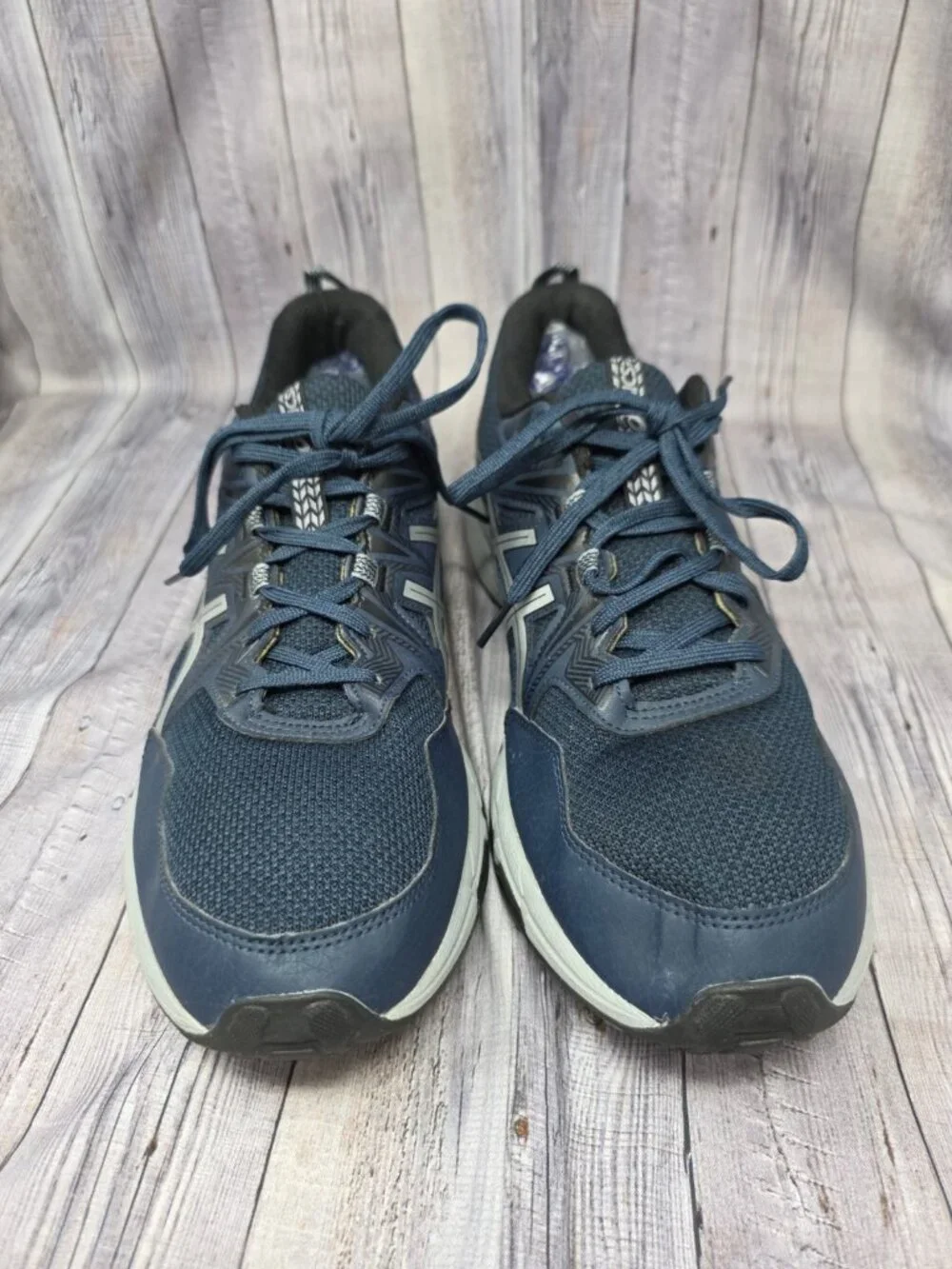 ASICS Gel-Venture Athletic Trail Running Shoes Navy Blue Mens Size 12 #1011A824